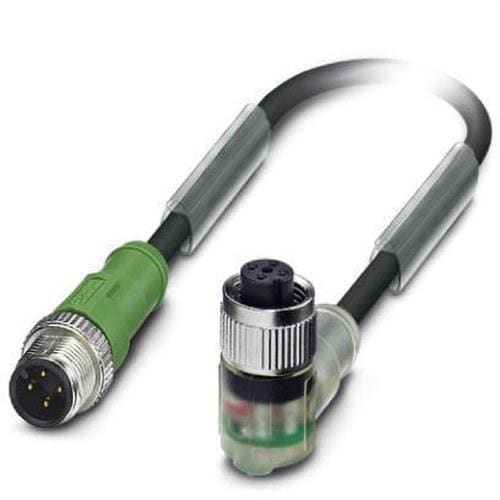 PHOENIX CONTACT - Cable SAC-4P-M12MS/0,3-PUR/M12FR-3L para sensores/ actuadores