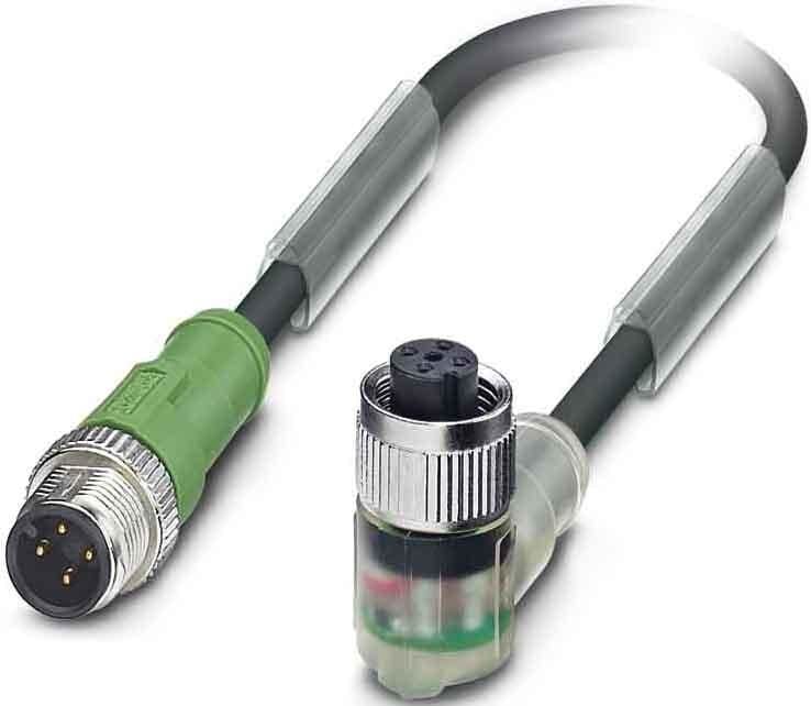 PHOENIX CONTACT - Cable SAC-4P-M12MS/0,6-PUR/M12FR-3L para sensores/ actuadores