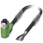 PHOENIX CONTACT - Cable SAC-5P-5,0-PUR/M12FR SH para sensores/ actuadores
