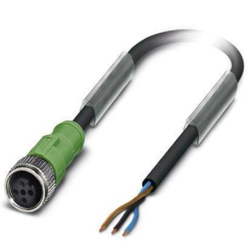 PHOENIX CONTACT - Cable SAC-3P-5,0-PUR/M12FS para sensores/ actuadores