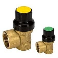 GIACOMINI - Válvula seguridad membrana R140C 1/2"x3/4" 4bar