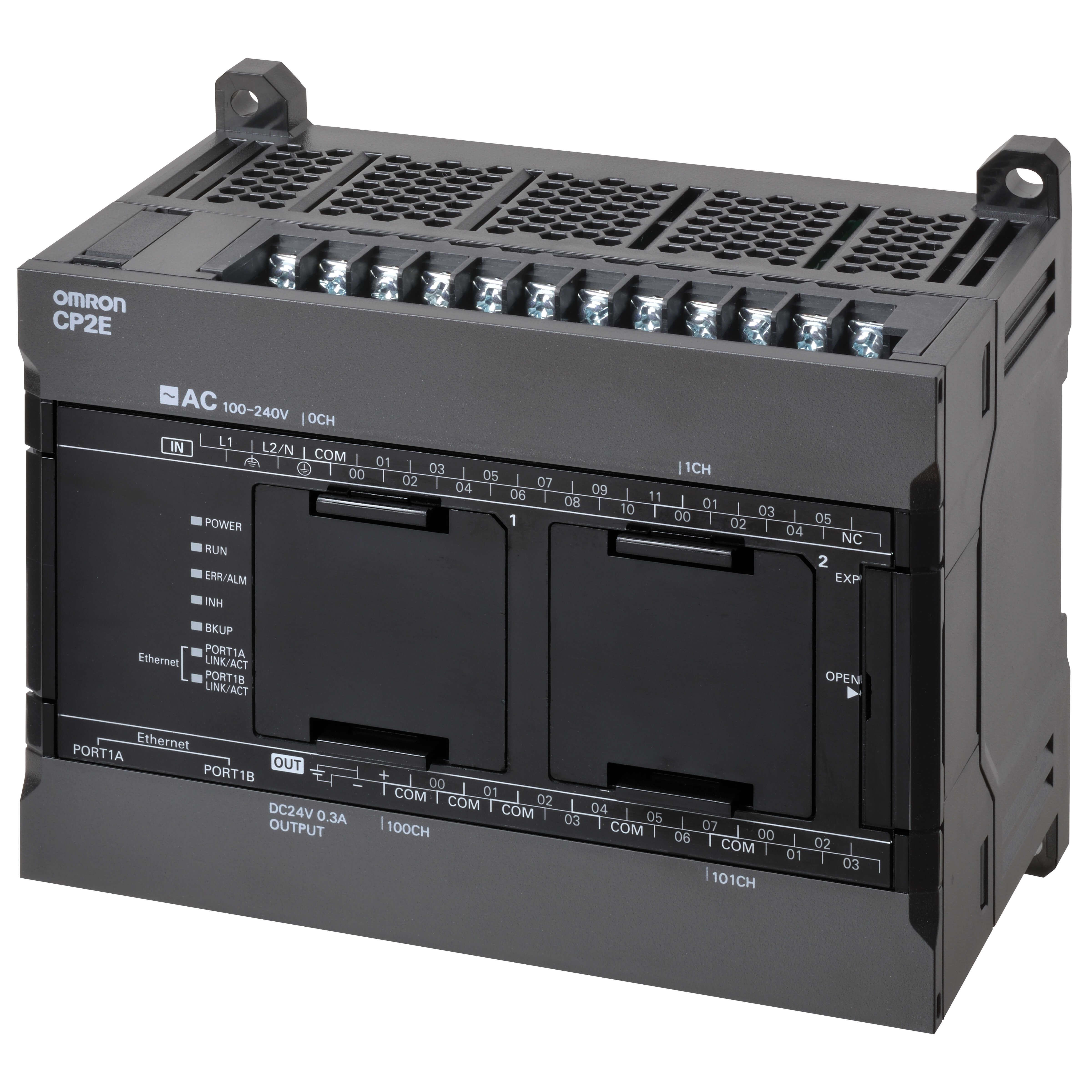 OMRON - CP2E-N30DR-D  CTROLAD.PLC RED CMPTO.CP2E 18/12 RELÉ