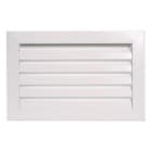 AIRZONE - Rejilla retorno lamas grande clip 1000x400mm blanco