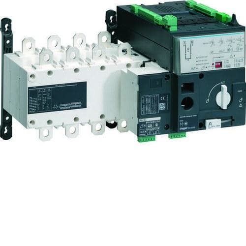 HAGER - Conmutador motorizado 4P 630A con relé