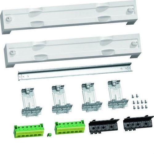 HAGER - Kit tapa ciega 500x75mm para toma de tierra quick connect para armarios Univers