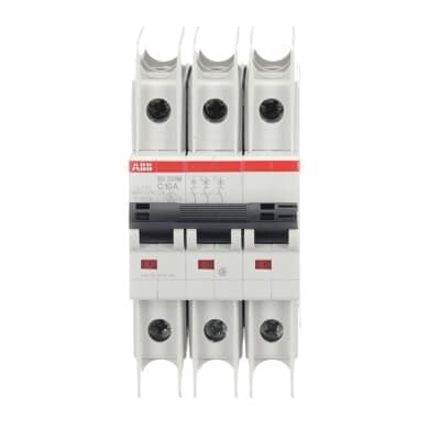 ABB - SU203M-C10 MINIATURE CIRCUIT BREAKER 3P C 10A