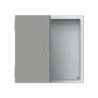 ABB - Cerramiento placa con puerta ciega 400x400x200mm acero inoxidable