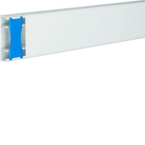 HAGER - Minicanal ATA PVC 20x75mm blanco RAL9016 3 compartimientos