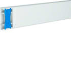 HAGER - Minicanal ATA PVC 20x75mm blanco RAL9016 3 compartimientos