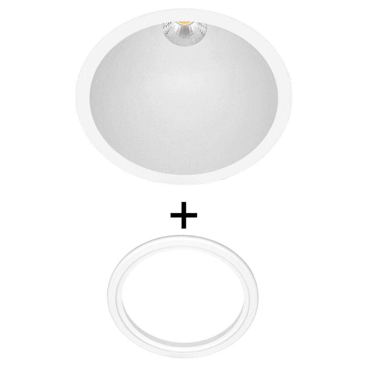 FOSNOVA - Downlight ISPOT 3 COM 1682 8W CLD CCT blanco DIP switch