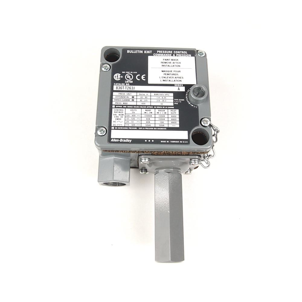 ROCKWELL - PRESSURE CONTROL BULLETIN NUMBER 836T-T263J