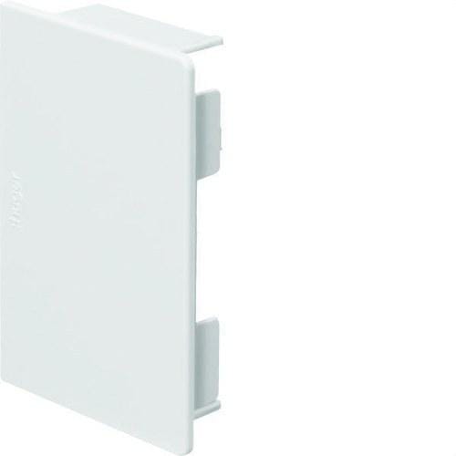 HAGER - Tapa final ABS para canales LF600900 blanco RAL9016