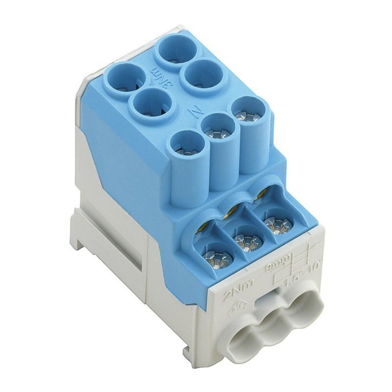 WEIDMULLER - Borne WPD 100 2x25/6x10 azul