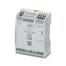 PHOENIX CONTACT - Fuente de alimentación LED conmutada en primario STEP POWER conexión push-in montaje sobre carril entrada 1 fásico salida 24V DC/3,75A