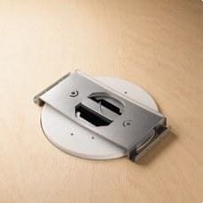 TRILUX - Carcasa semiempotrable para luminaria de superficie semicircular PolaronIQ WD1. PolaronIQ W