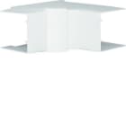 HAGER - Ángulo interior variable ABS para canales LF600600 blanco RAL9016