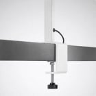 TRILUX - Mordaza de mesa de la luminaria para escritorios Cultega. Para sustitución o intercambio. Color blanco. Cultega 150x60x70