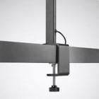 TRILUX - Mordaza de mesa de la luminaria para escritorios Cultega. Para sustitución o intercambio. De color negro. Cultega 150x60x70