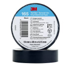 3M MERCADOS ELECTRICOS - Cinta eléctrica de PVC 3M™ Temflex™ 165,  Color Negro, 19 mm x 20 m