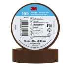 3M MERCADOS ELECTRICOS - Cinta eléctrica de PVC 3M™ Temflex™ 165,  Marrón, 19 mm x 20 m