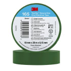 3M MERCADOS ELECTRICOS - Cinta eléctrica de PVC 3M™ Temflex™ 165, Verde,  19 mm x 20 m