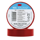 3M MERCADOS ELECTRICOS - Cinta eléctrica de PVC 3M™ Temflex™ 165, Rojo, 19 mm x 20 m