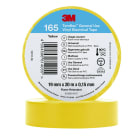 3M MERCADOS ELECTRICOS - Cinta eléctrica de PVC 3M™ Temflex™ 165, Amarillo, 19 mm x 20 m