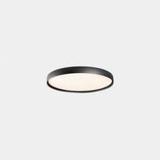 LEDS-C4 - Plafón Luno Slim superficie Medium 37.8 3000K CRI 90 ON-OFF / DALI-2 negro IP20 3956lm