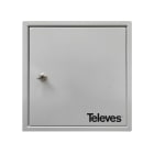 TELEVES - Armario interior + placa montaje 400x400x200mm