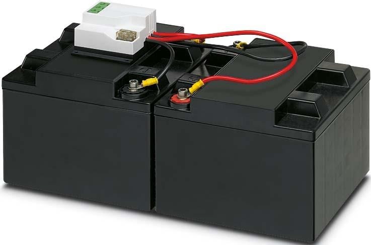 PHOENIX CONTACT - Acumulador de energía UPS-BAT/VRLA-WTR/24DC/26AH