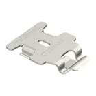PEMSA - Conector Click Base, para la unión de bandejas Rejiband, en acero, acabado electrocincado EZ
