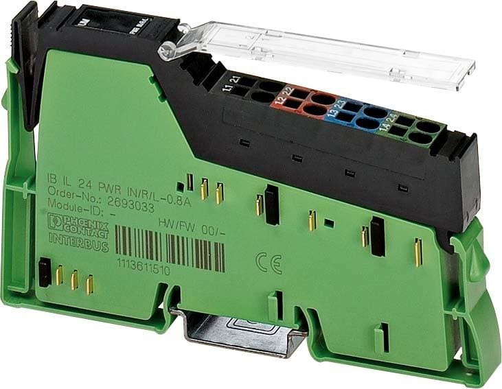 PHOENIX CONTACT - Borne de realimentación IB IL 24 PWR IN/R/L-0.8A-PAC