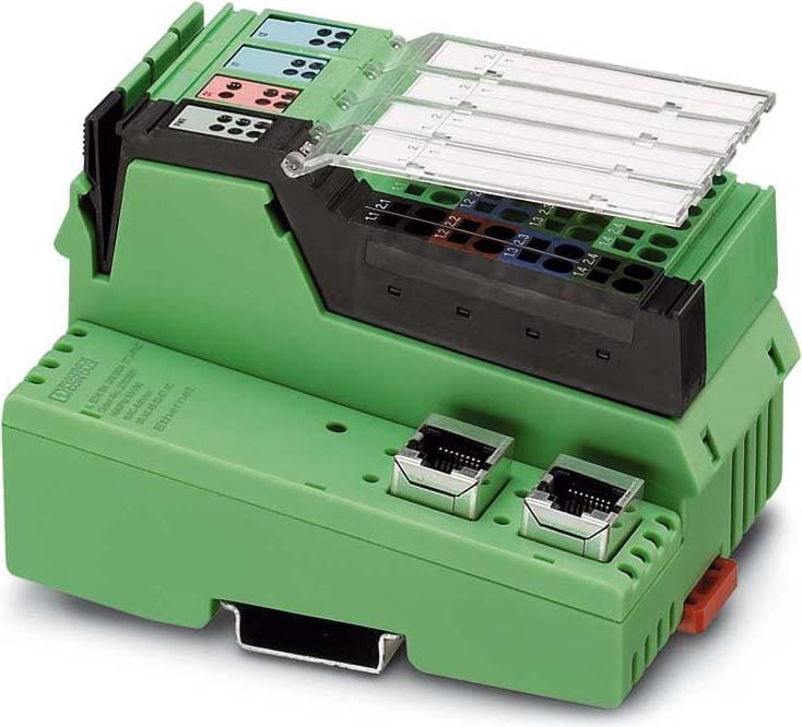 PHOENIX CONTACT - Acoplador del bus IL PN BK DI8 DO4 2TX-PAC