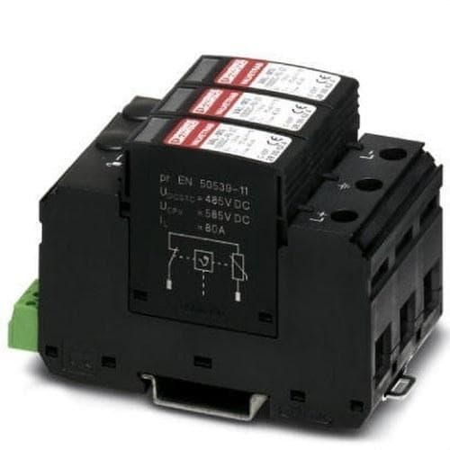 PHOENIX CONTACT - Descargador de sobretensiones VAL-MS 1000DC-PV/2+V-FM