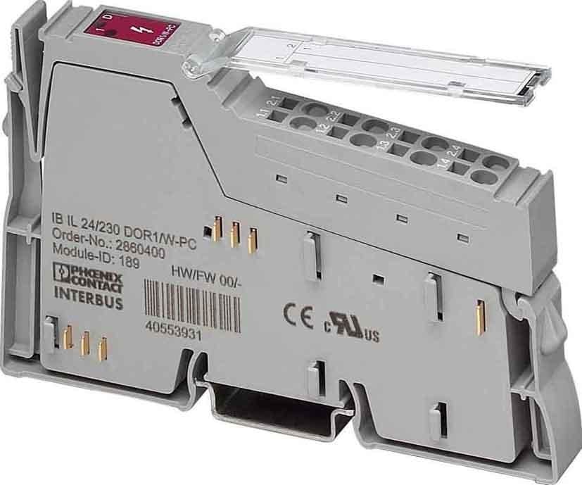 PHOENIX CONTACT - Módulo de relés IB IL 24/230 DOR1/W-PAC