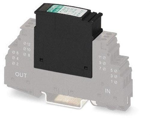 PHOENIX CONTACT - Protección enchufable PT 2X2-HF-12 DC-ST