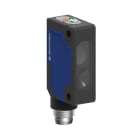 TESE - Sensor fotoeléctrico XU, miniatura, reflex polarizado, Dmax=8 m, PNP, conector M8