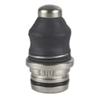 TESE - Cabeza con pulsador metalico con fuelle estanco