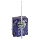 TESE - Final de carrera xcr – palanca barilla quadrada retorno metal 6 mm - 2 x (1nc+1no)