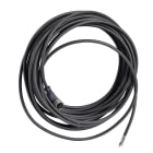 TESE - pre-wired connectors XZ - elbowed female - M12 - 5 pins - cable PUR 10m