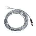 TESE - Precableado conectores xz - macho recto - m12 - 4 pins - cable pvc 5m ((*))