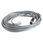 TESE - Precableado conectores xz - macho recto - m12 - 5 pins - cable pvc 5m ((*))