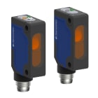 TESE - Sensor fotoeléctrico XU, miniatura, barrera, Dmax=30 m, PNP, conector M8