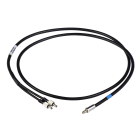 TESE - Fibra óptica vidrio para sensor- luz difusa - recto ø1.2mm - estándar - 0.6m - sn80mm