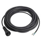 TESE - pre-wired connectors XZ - straight female - 7/816 UN - 5 pins - cable PUR 2m