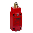 TESE - Limit switch, Limit switches XC Standard, XCLJ, red body steel, roller plunger, NC and NC slow contacts