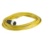TESE - conector hembra recto, precableado, 3 pines, de 7/8 16 UN - cable 10 m