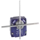 TESE - Final de carrera xcr– palanca varillas cuadradas cruz estática metal 6mm- 2x(1nc+1no)