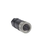 TESE - Conector recto hembra, m8, 3 pins - prensa de cable m9,5 x 1
