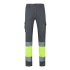 VELILLA - PANTALÓN 100% ALGODÓN BICOLOR MULTIBOLSILLOS